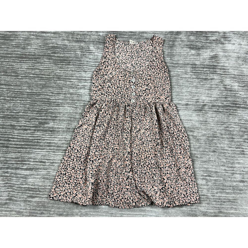 LA Hearts Dress‎ Womens Medium Floral Sleeveless Polyester Fit Flare Tank Knee